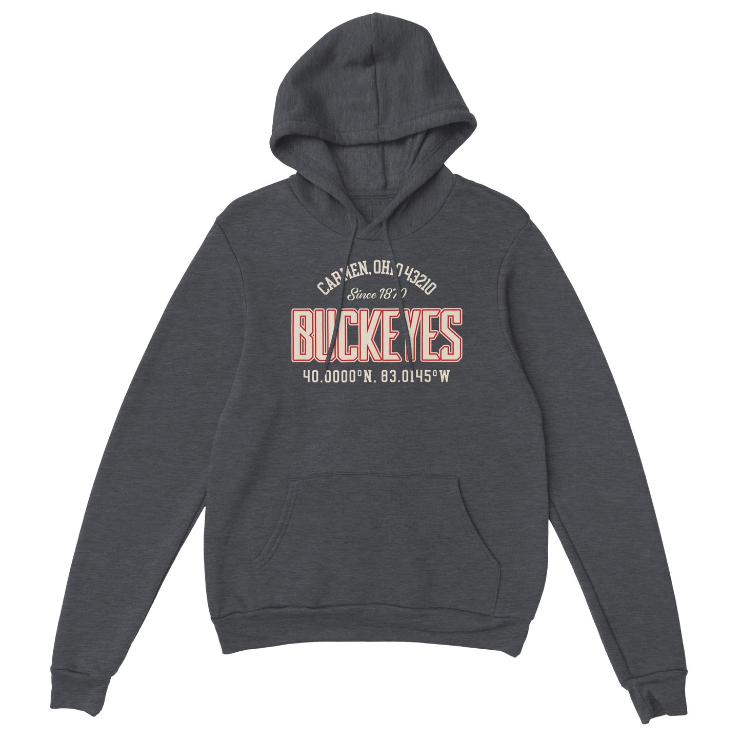 1870 Buckeyes Design Classic Unisex Pullover Hoodie