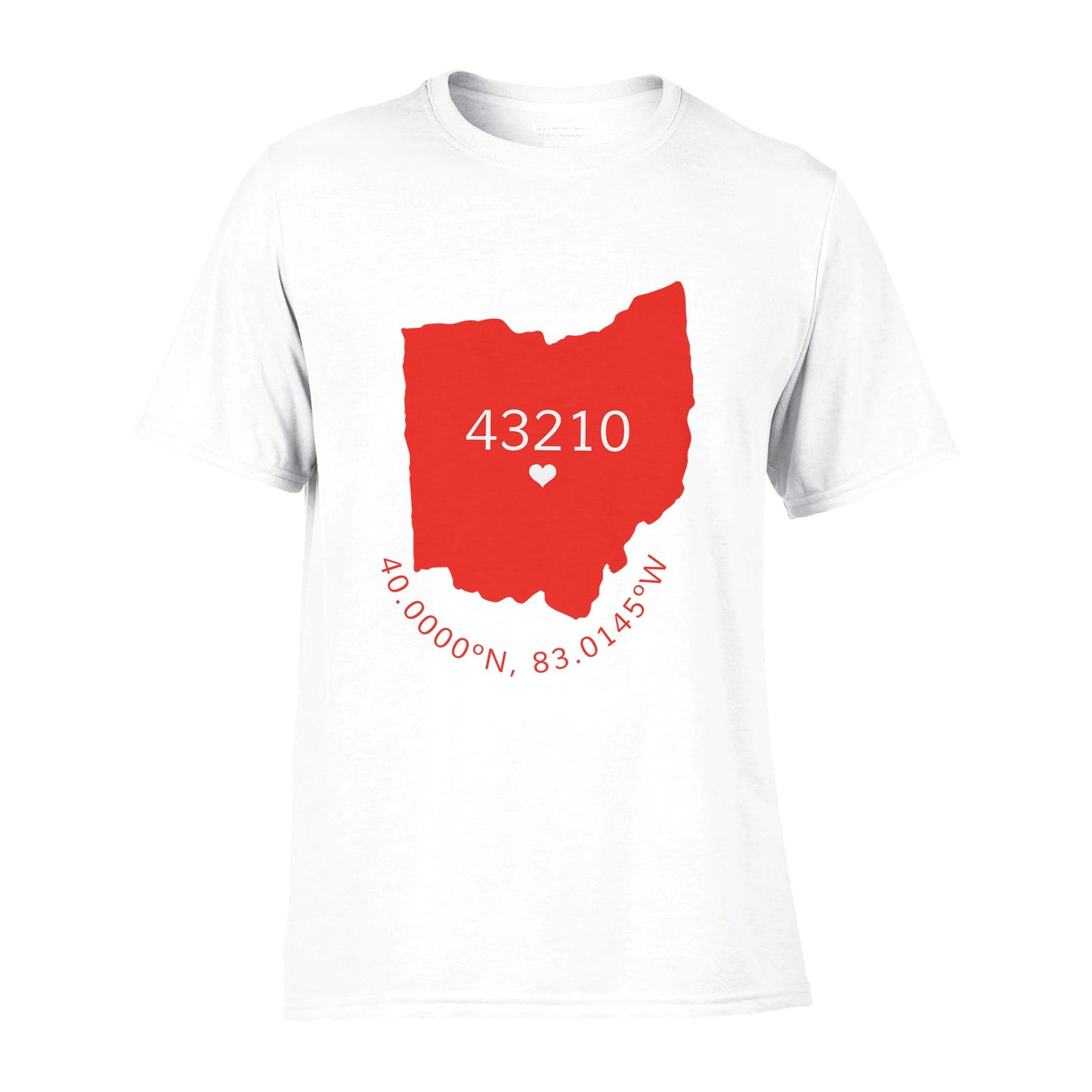43210 Columbus Heart Design