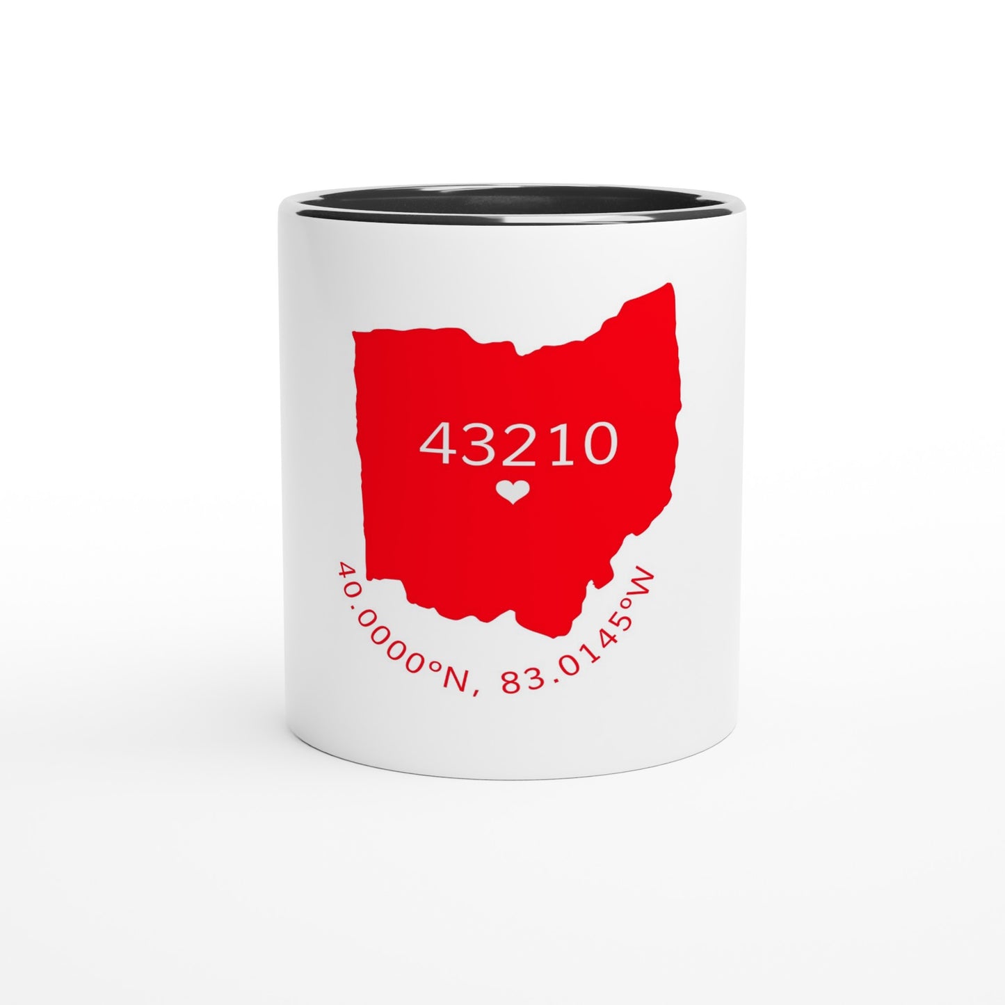 43210 Columbus Heart Design