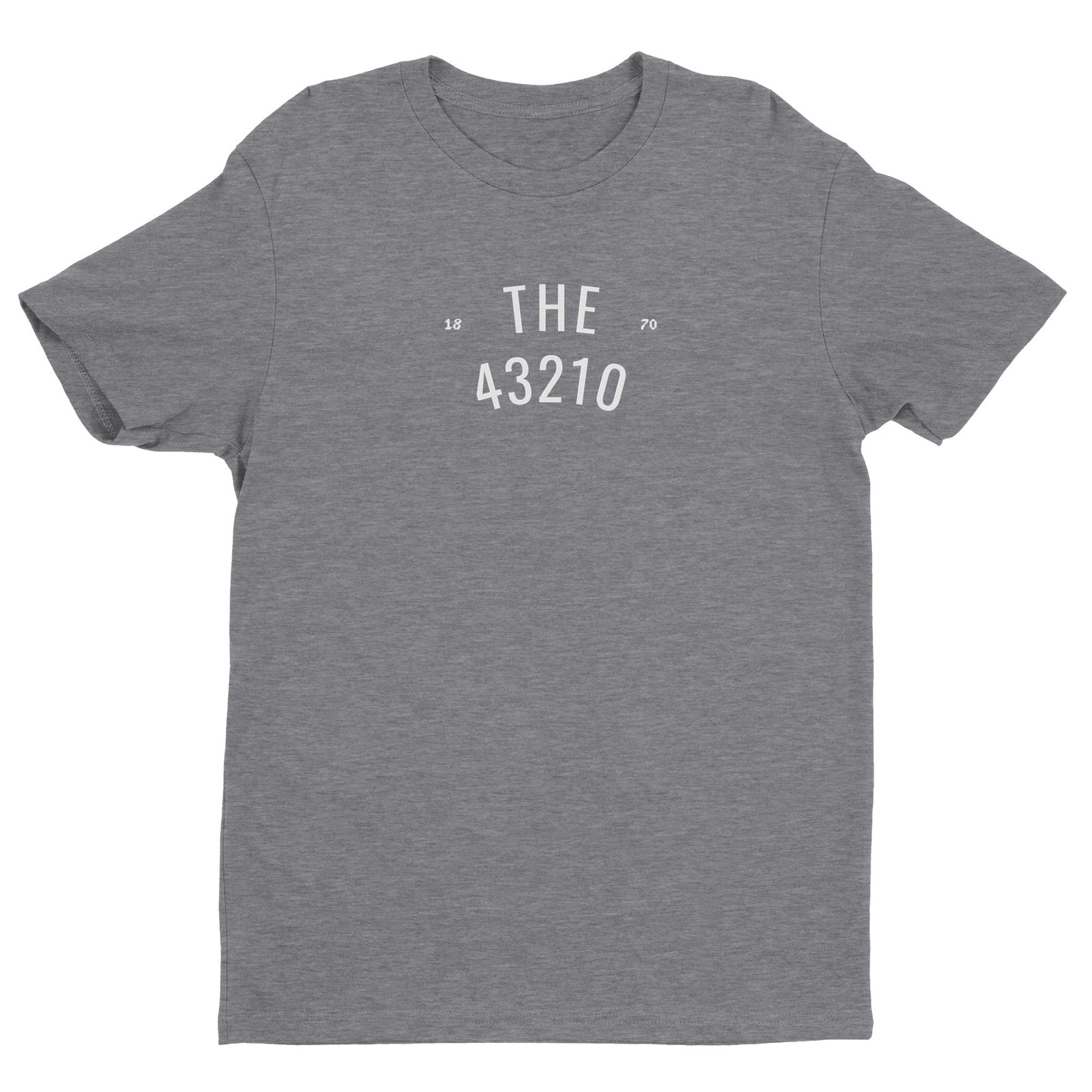THE 43210 White Letters