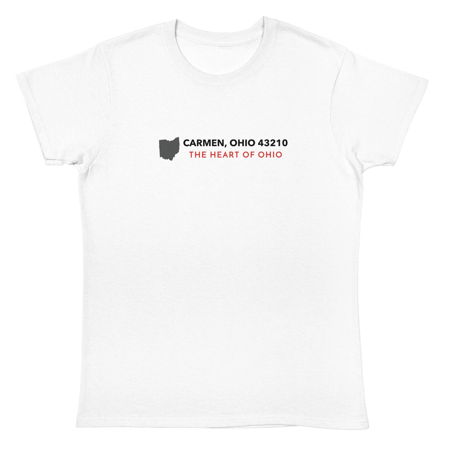 Grey Map Carmen OH 43210 Design