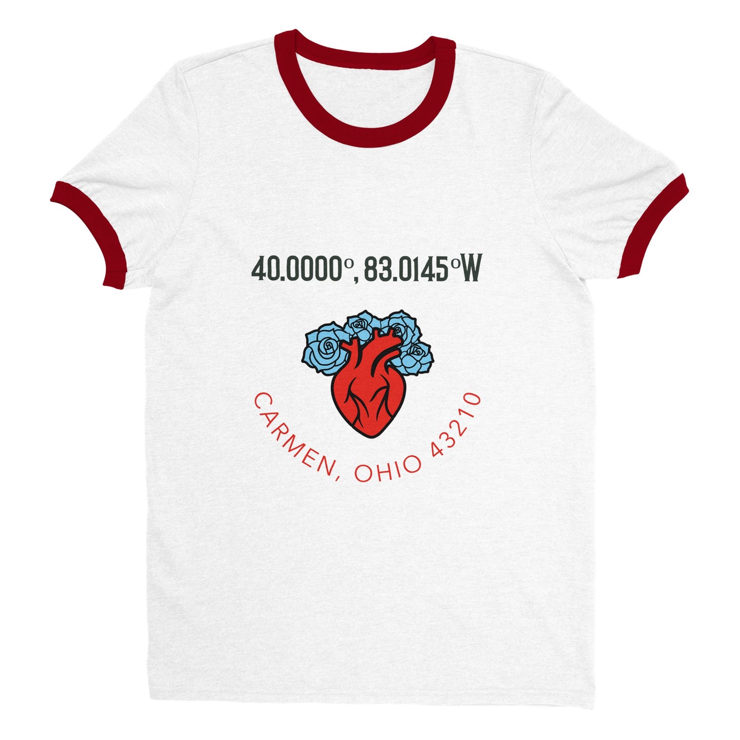 40N/83W Red Heart Design
