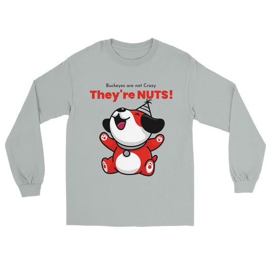 Nutty Puppy Design on Classic Unisex Longsleeve T-shirt
