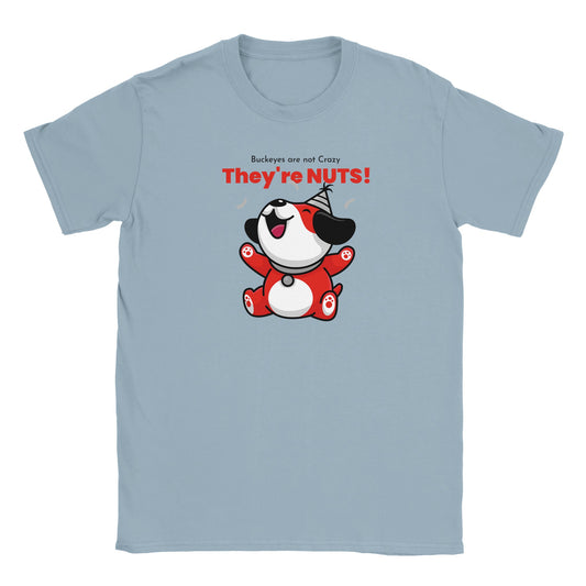 They're Nuts Design on Classic Kids Crewneck T-shirt