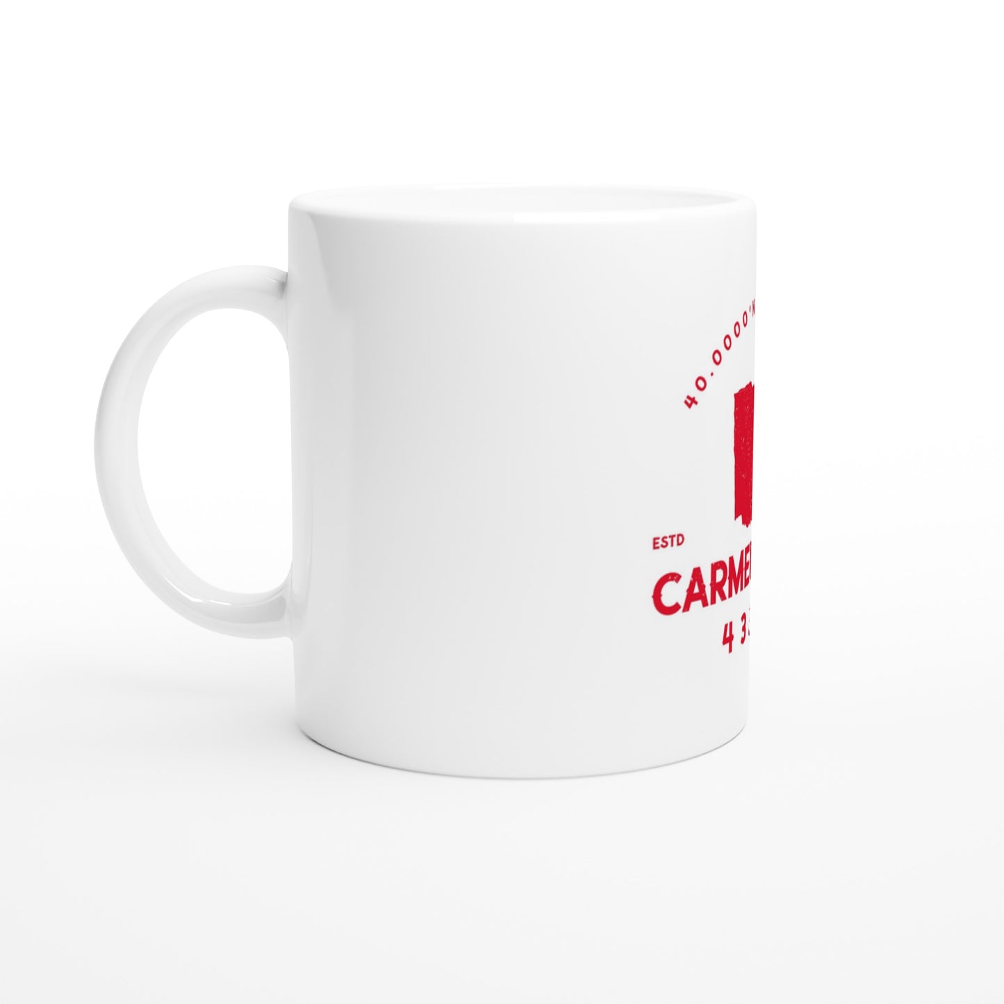 Carmen Ohio Logo White 11oz Ceramic Mug