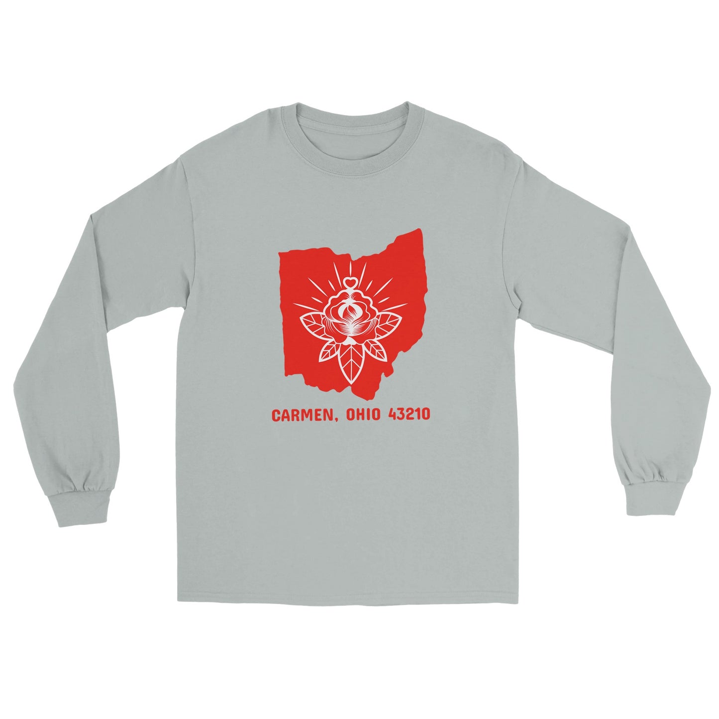 Rose Hearts Classic Unisex Longsleeve T-shirt