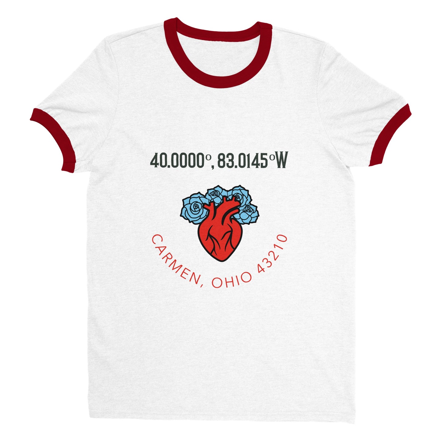 40N/83W Red Heart Design